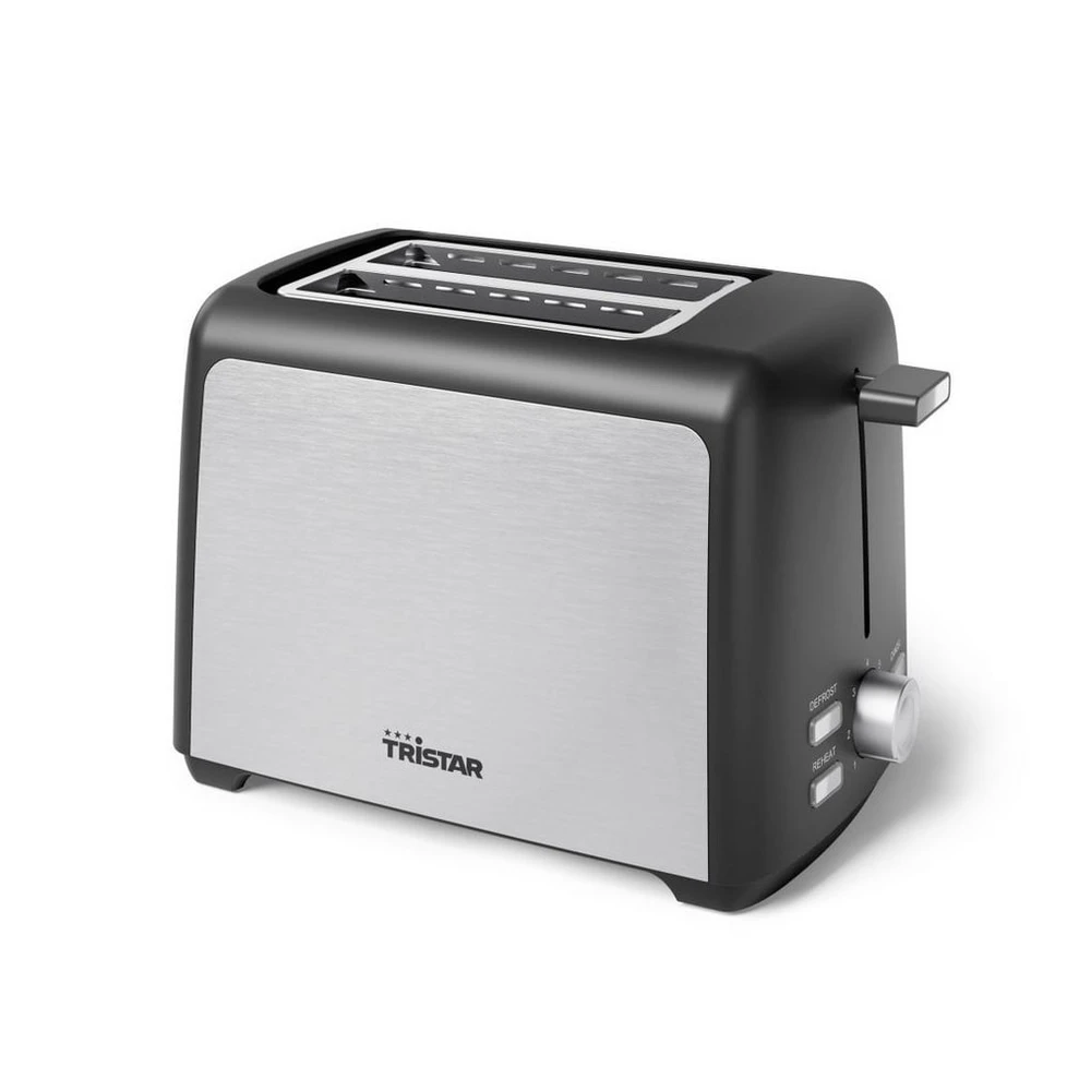 Tristar Toaster BR-1058, Edelstahl, 7 Bräunungsstufen, 800W, 2 Schlitze