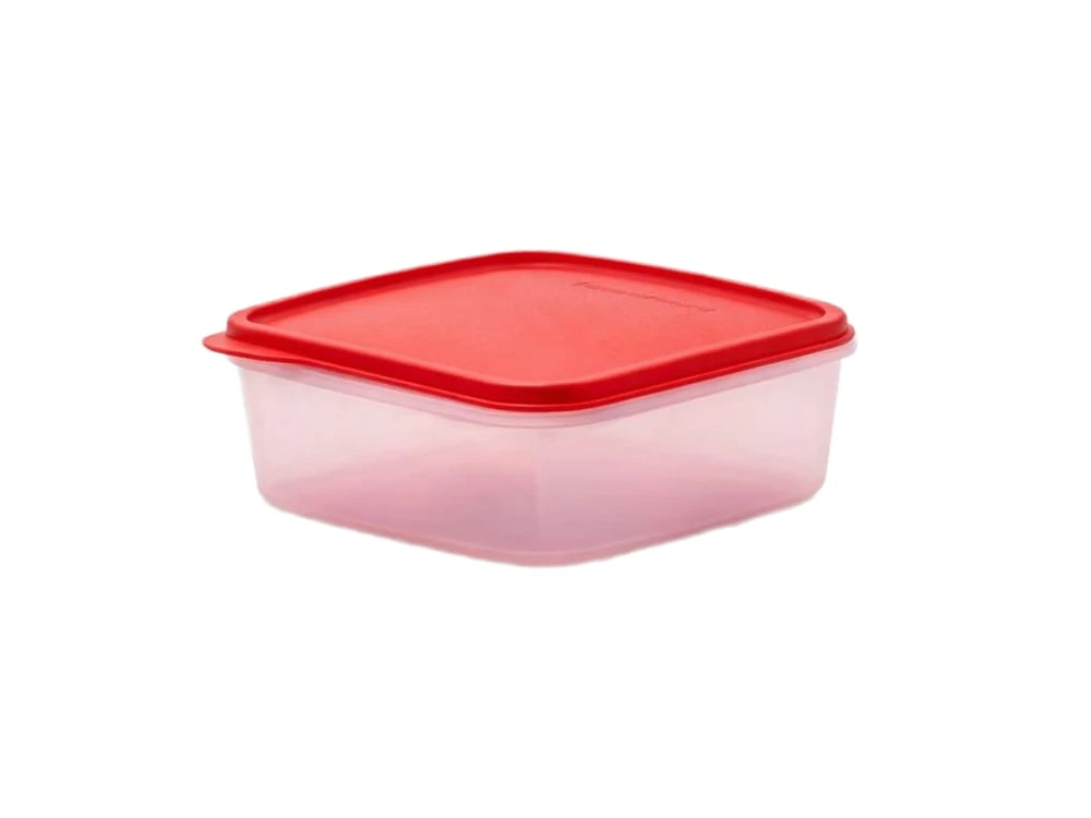TUPPERWARE Vorratsdose Eidgenosse® quadratisch 1,1L rot