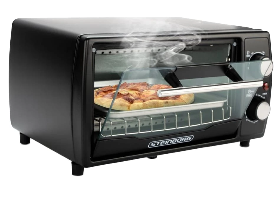 STEINBORG Minibackofen SB-500, 10L, 1000W, Timer